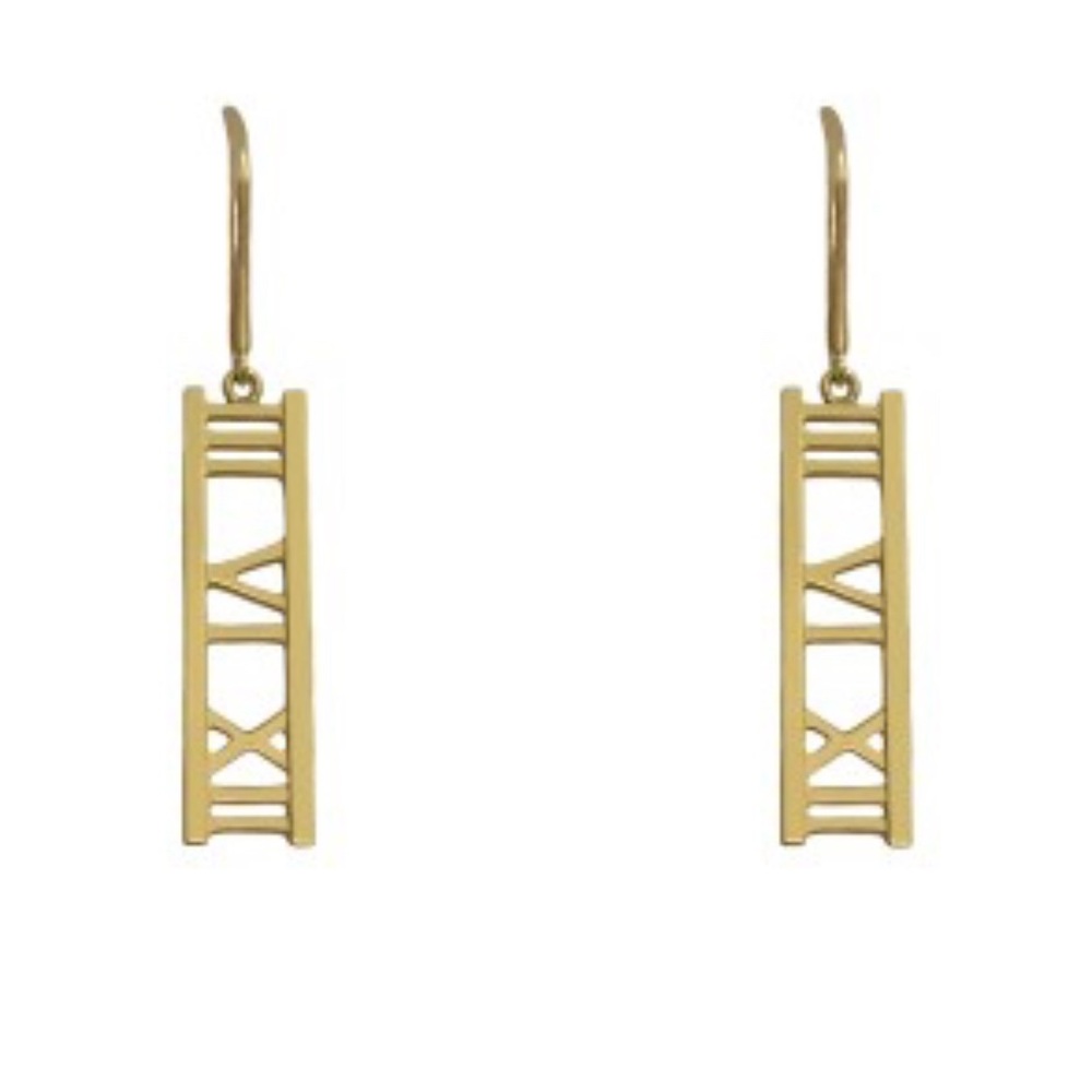 [TIFFANY & CO.] Tiffany Atlas K18 Yellow Gold
Gold Ladies Earrings